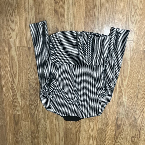 Veronica Beard Airlie Blazer Houndstooth Dickey Jacket Size 2 - Picture 9 of 10